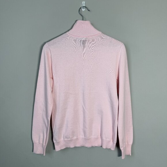NWOT Lauren Ralph Lauren Knit Turtleneck Sweater Pullover Women's Small Pink - Picture 3 of 12